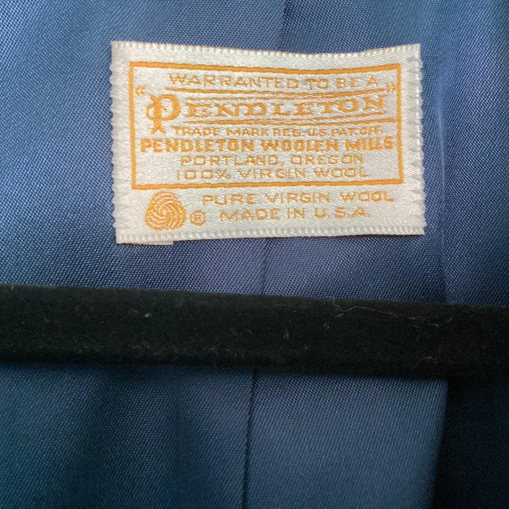 PENDLETON WOOL PLAID TARTAN JACKET BLAZER USA 14 - Picture 3 of 7